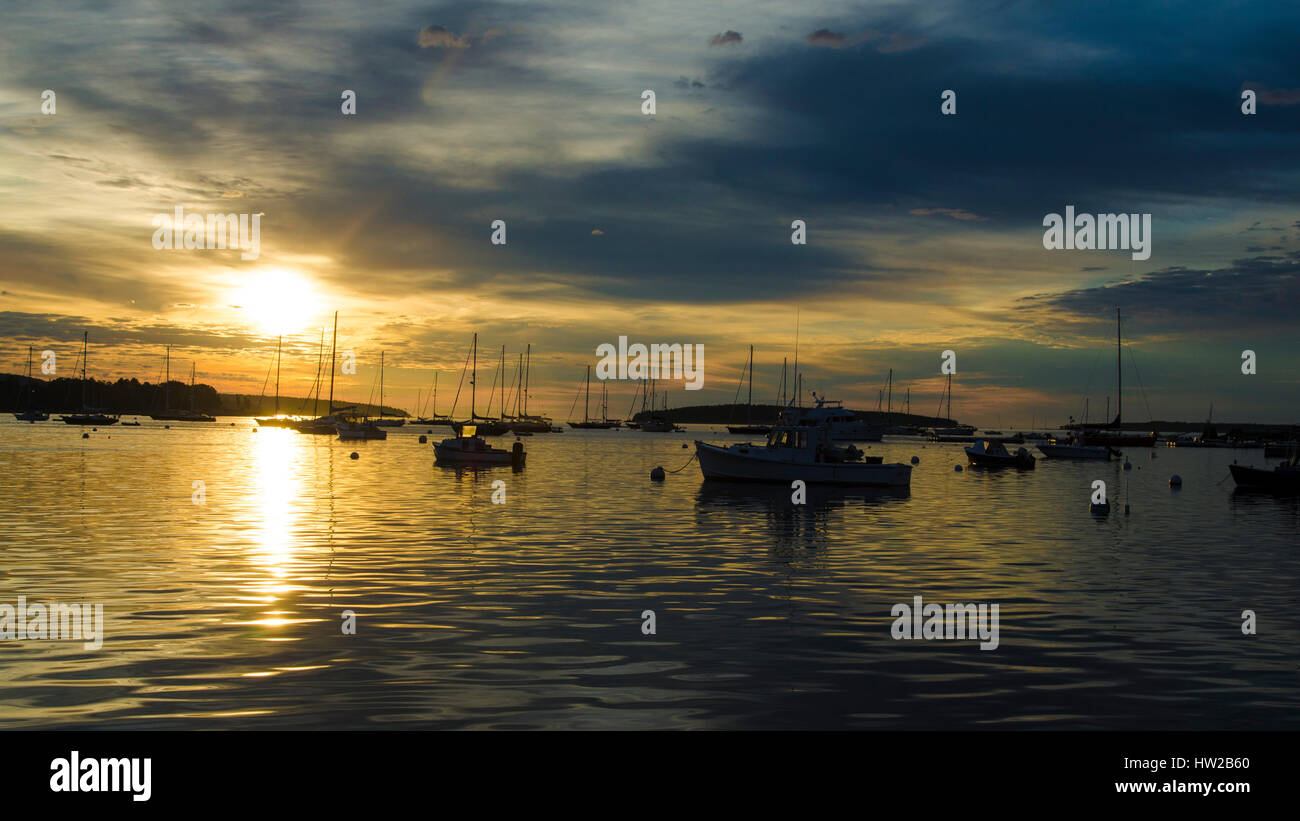 Southwest Harbor, Maine Stock Photo Alamy