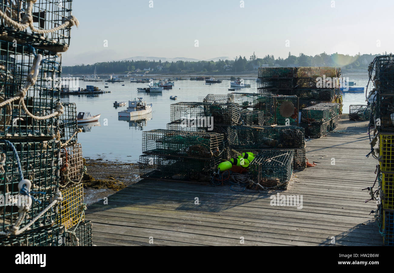 Bass Harbor, Tremont, Maine Stock Photo Alamy