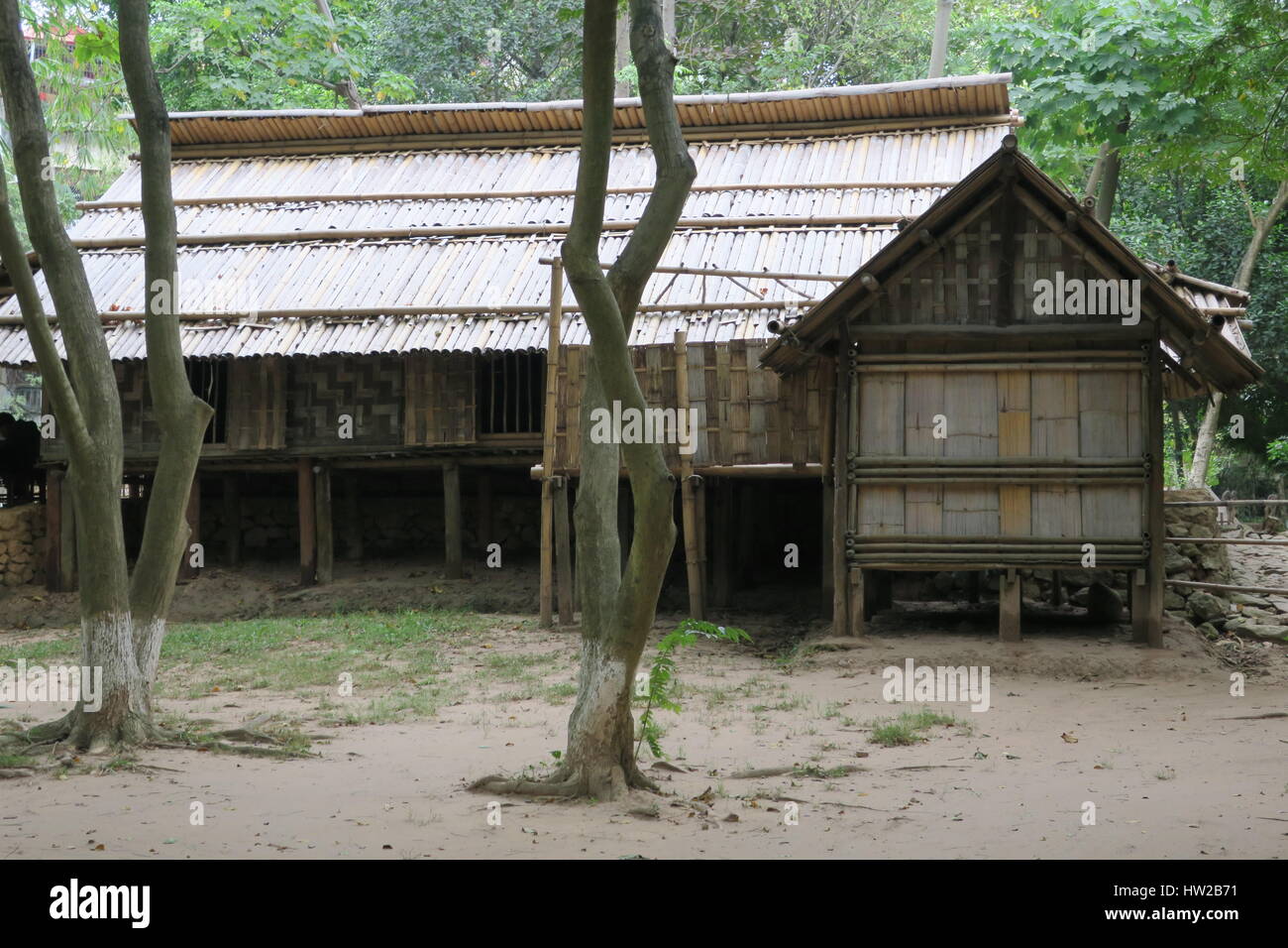 Vietnam museum of ethnology in Hanoi Stock Photo - Alamy