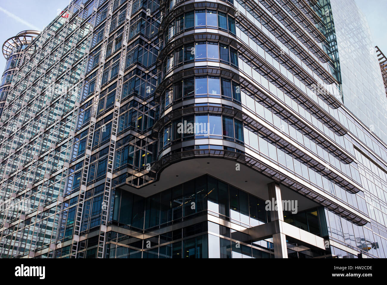 Canary Wharf office building architecture. London. UK Stock Photo - Alamy