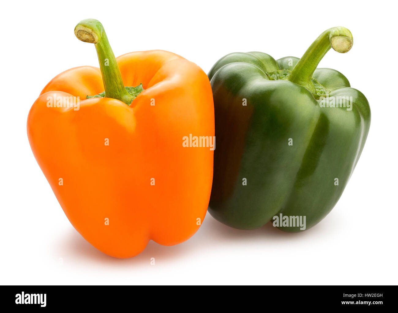 Orange and green pepper hires stock photography and images Alamy
