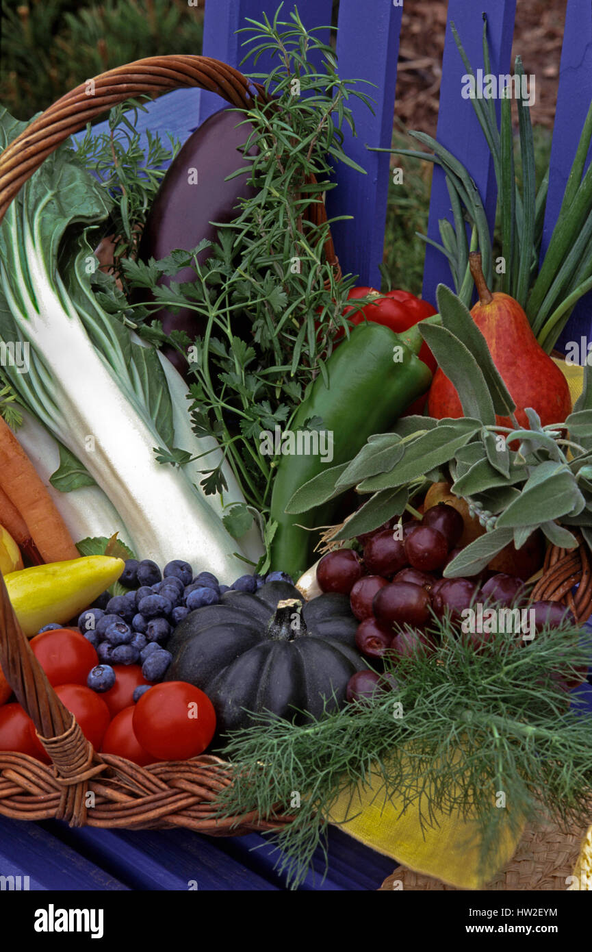 Fruit and vegetable display Stock Photo Alamy