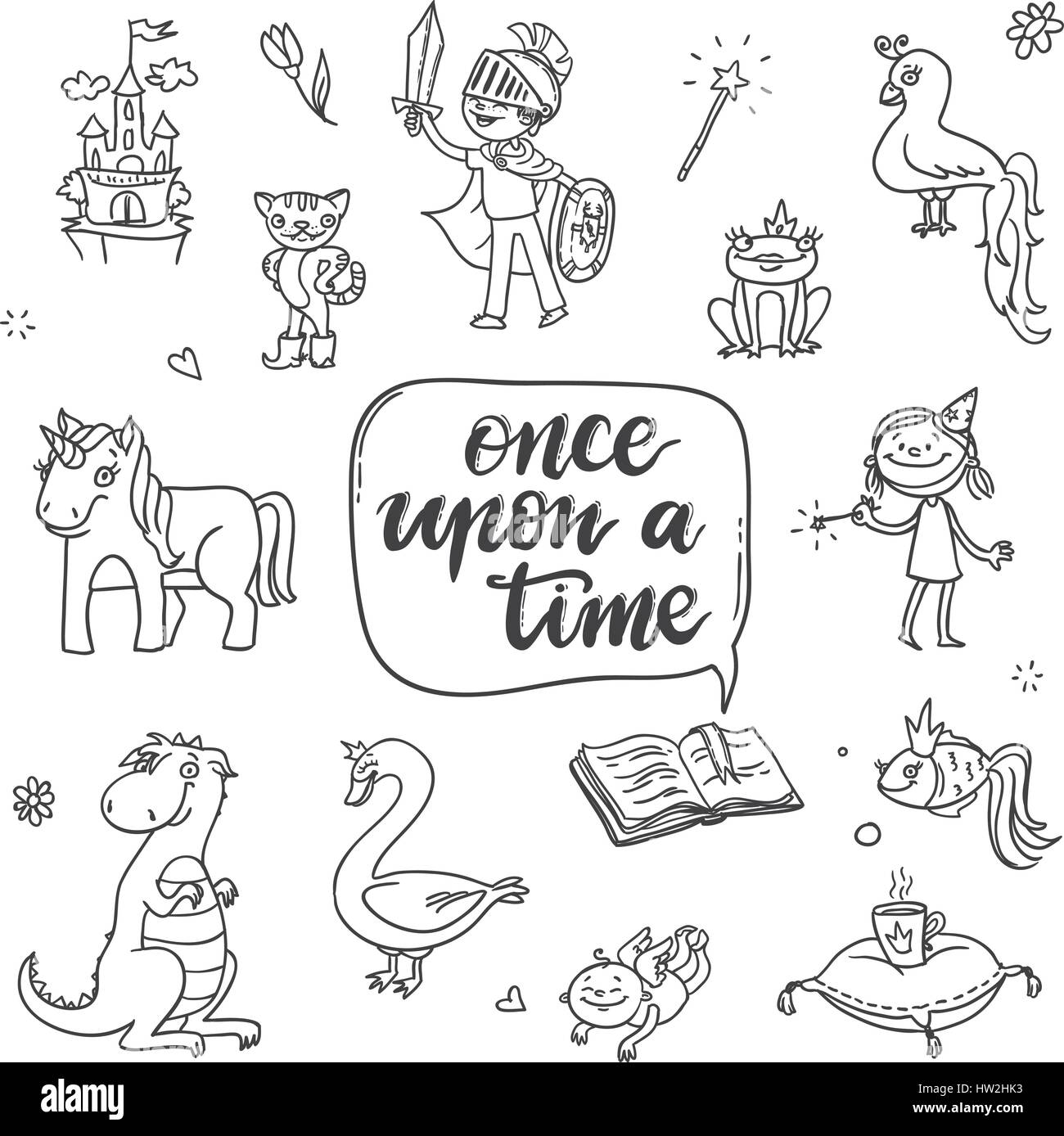 Fairy tale characters Black and White Stock Photos & Images - Alamy fairy-tale-characters-black-and-white-stock-photos-images-alamy
