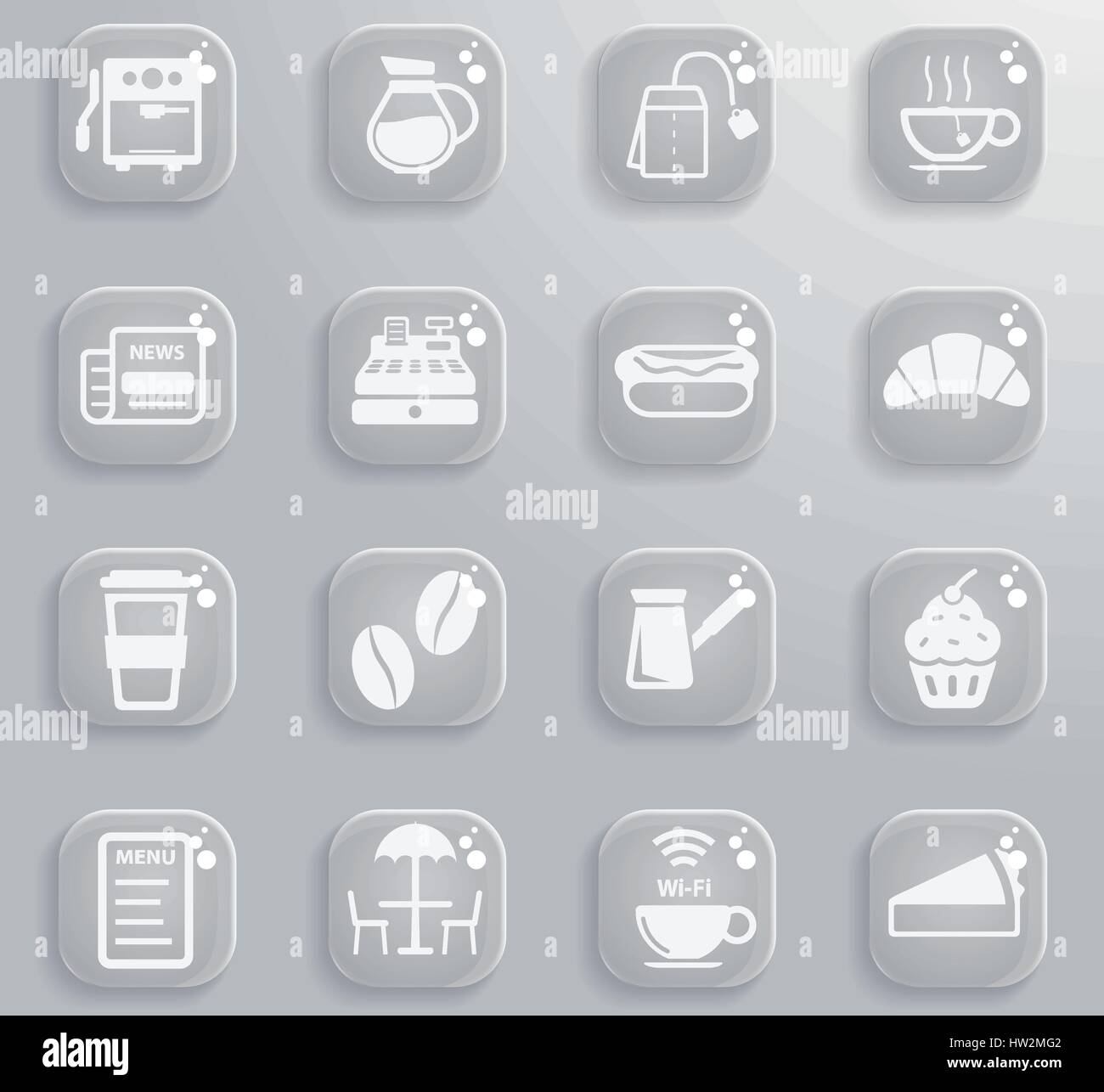 Cafe simply symbol for web icons and user interface Stock Vector Image ...
