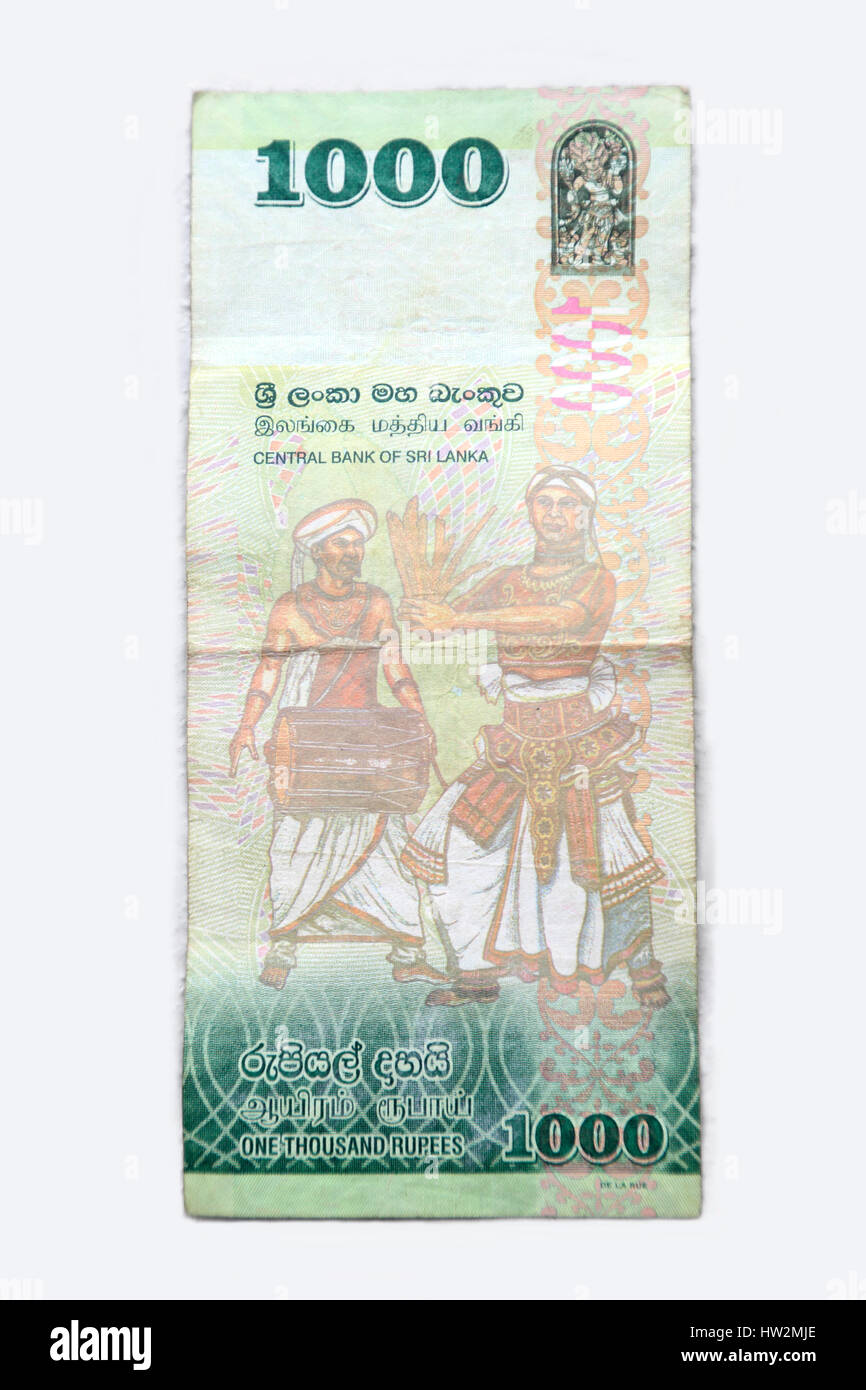 Sri Lankan Rupee Banknotes One Thousand Rupees Showing Sri Lankan Dancers On The Reverse Side Of Note Stock Photo Alamy Sri Lankan Rupee Banknotes One Thousand Rupees Showing Sri Lankan Dancers On The Reverse Side Of Note Stock Photo Alamy