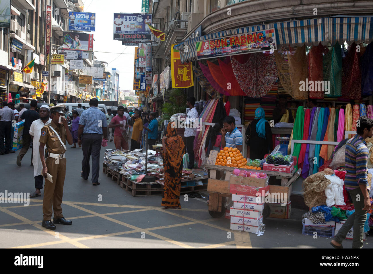 Pettah colombo sri lanka Stock Photo Alamy
