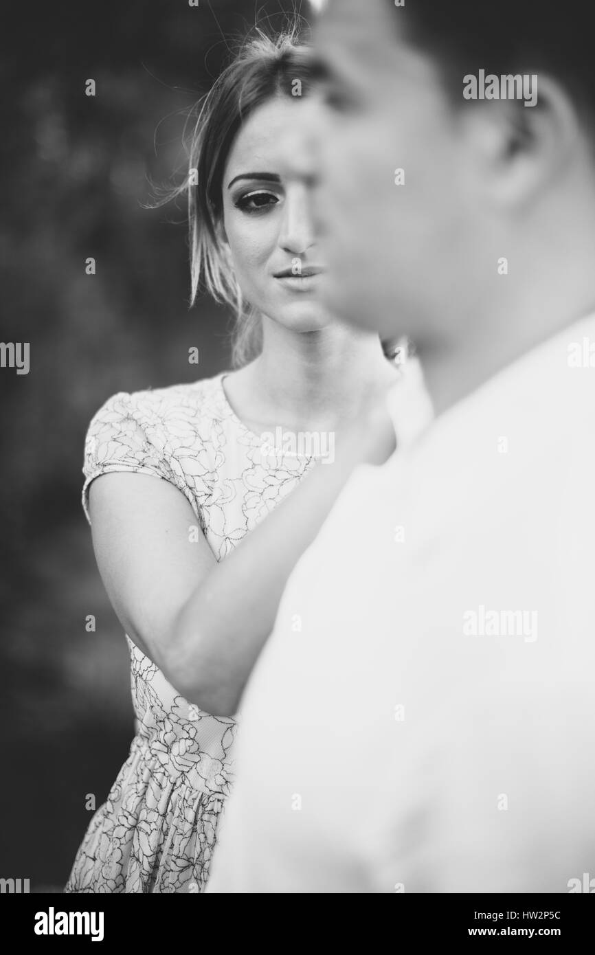 Wedding couple outdoor Stock Photo - Alamy