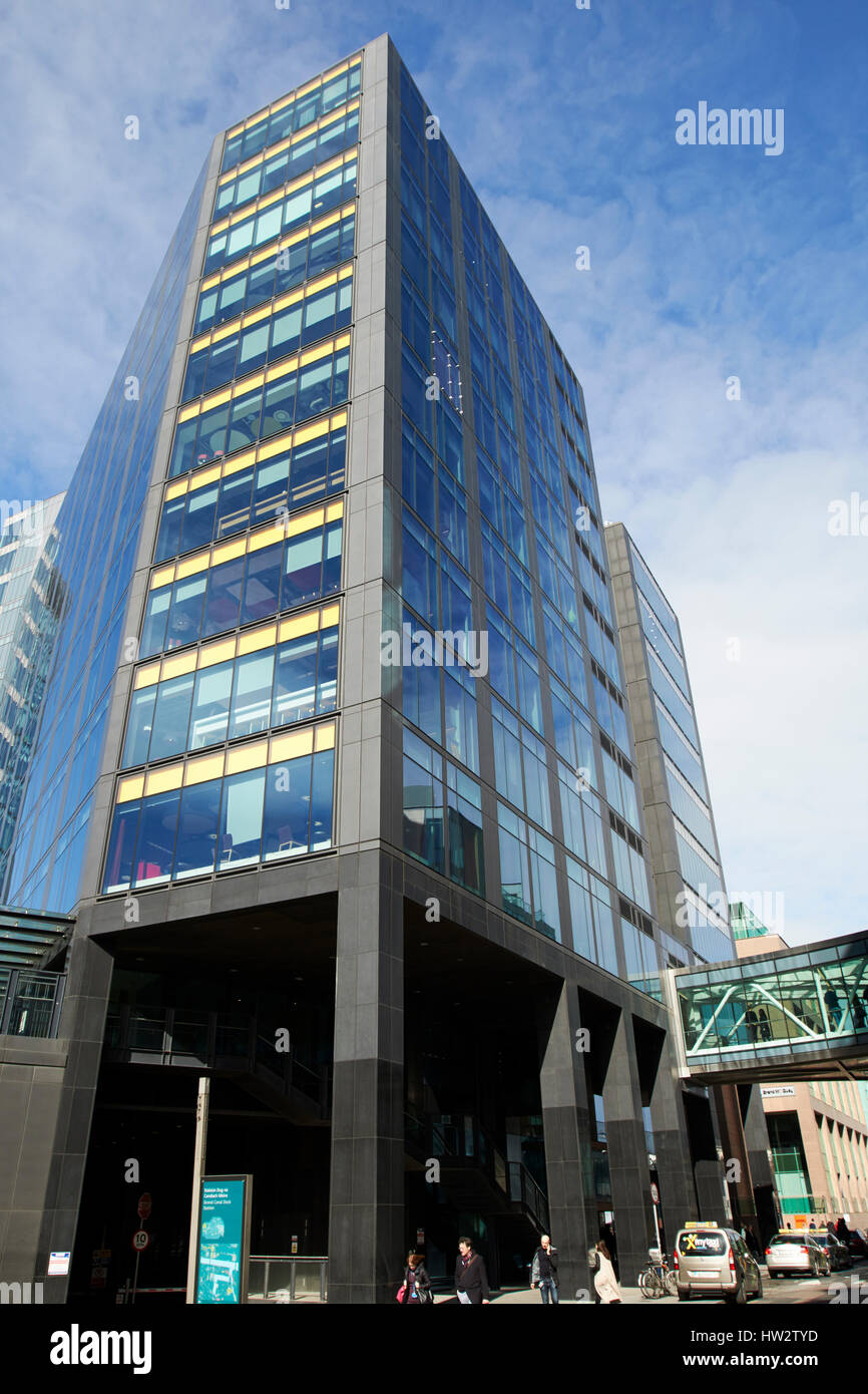 google docks montevetro building Dublin Republic of Ireland Stock Photo