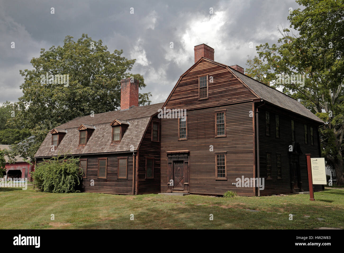 Ashley House, the 1734 home of Deerfield's 18thcentury minister in
