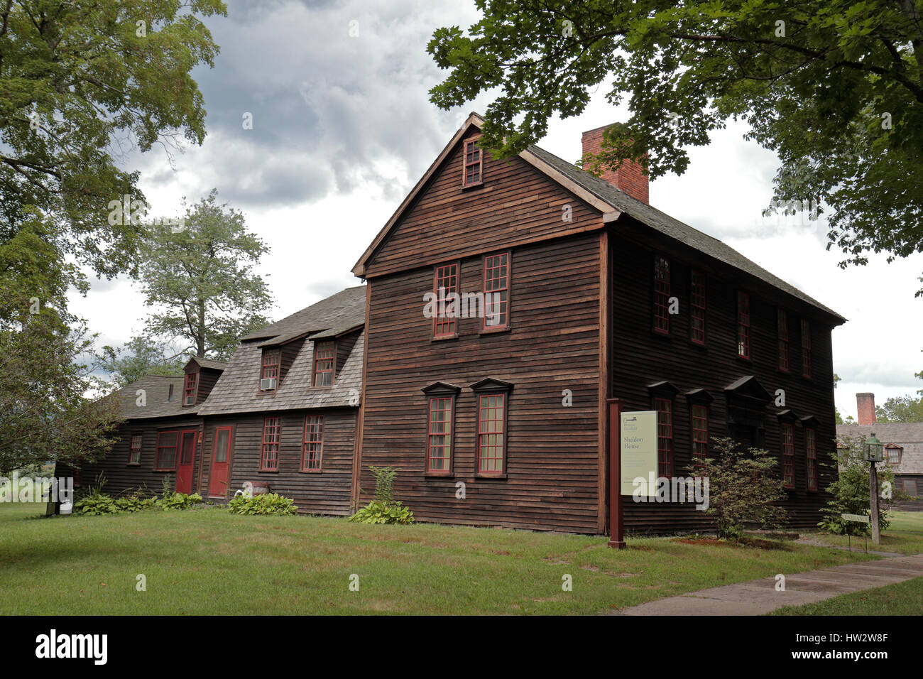 Ashley House, the 1734 home of Deerfield's 18thcentury minister in