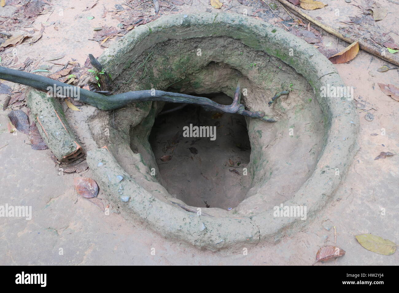 The tunnels of Củ Chi are immense network of connecting underground