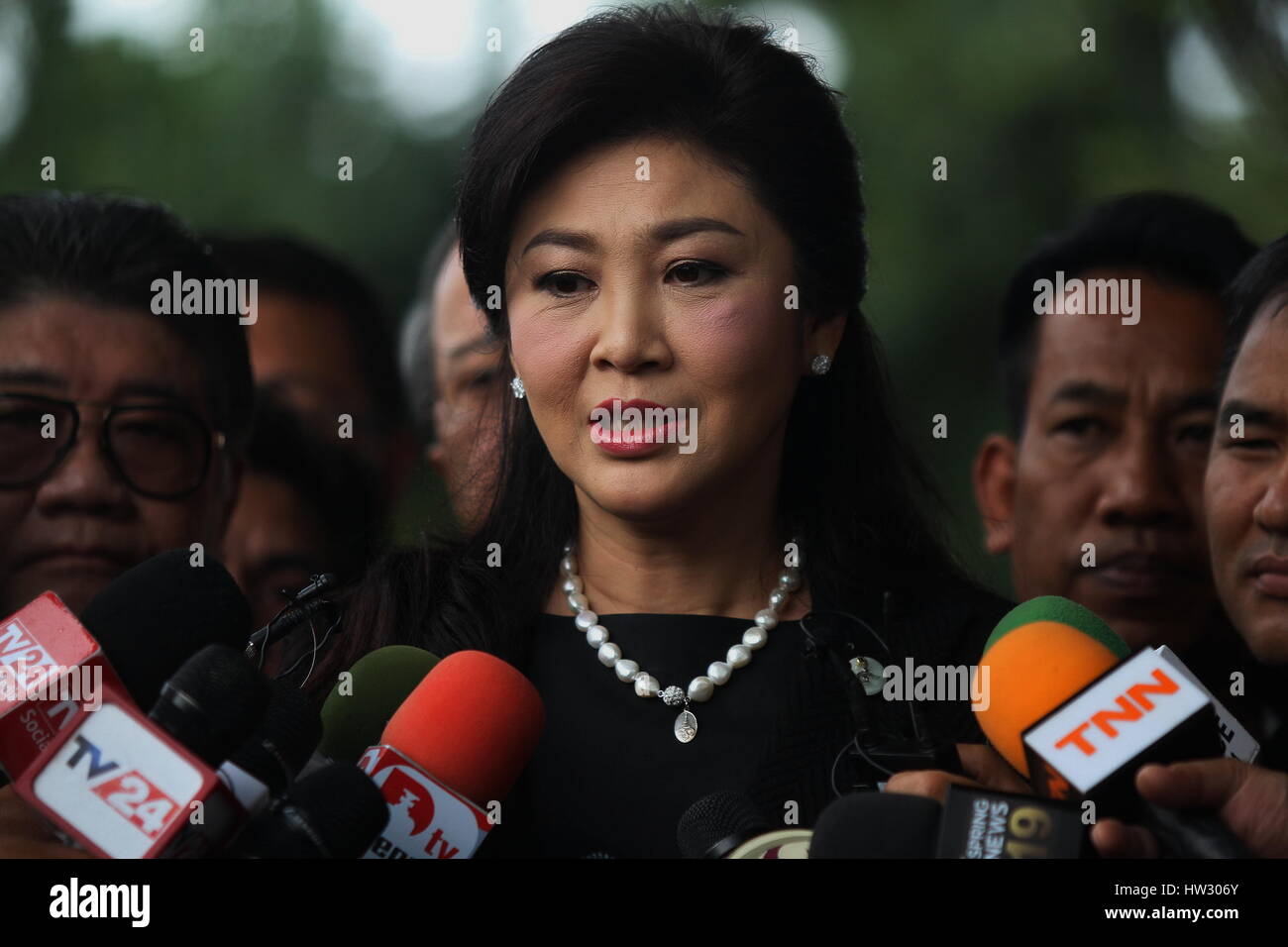17 March 2017 09 00 Am Yingluck Shinawatra Former Prime Minister Of Thailand Attended An