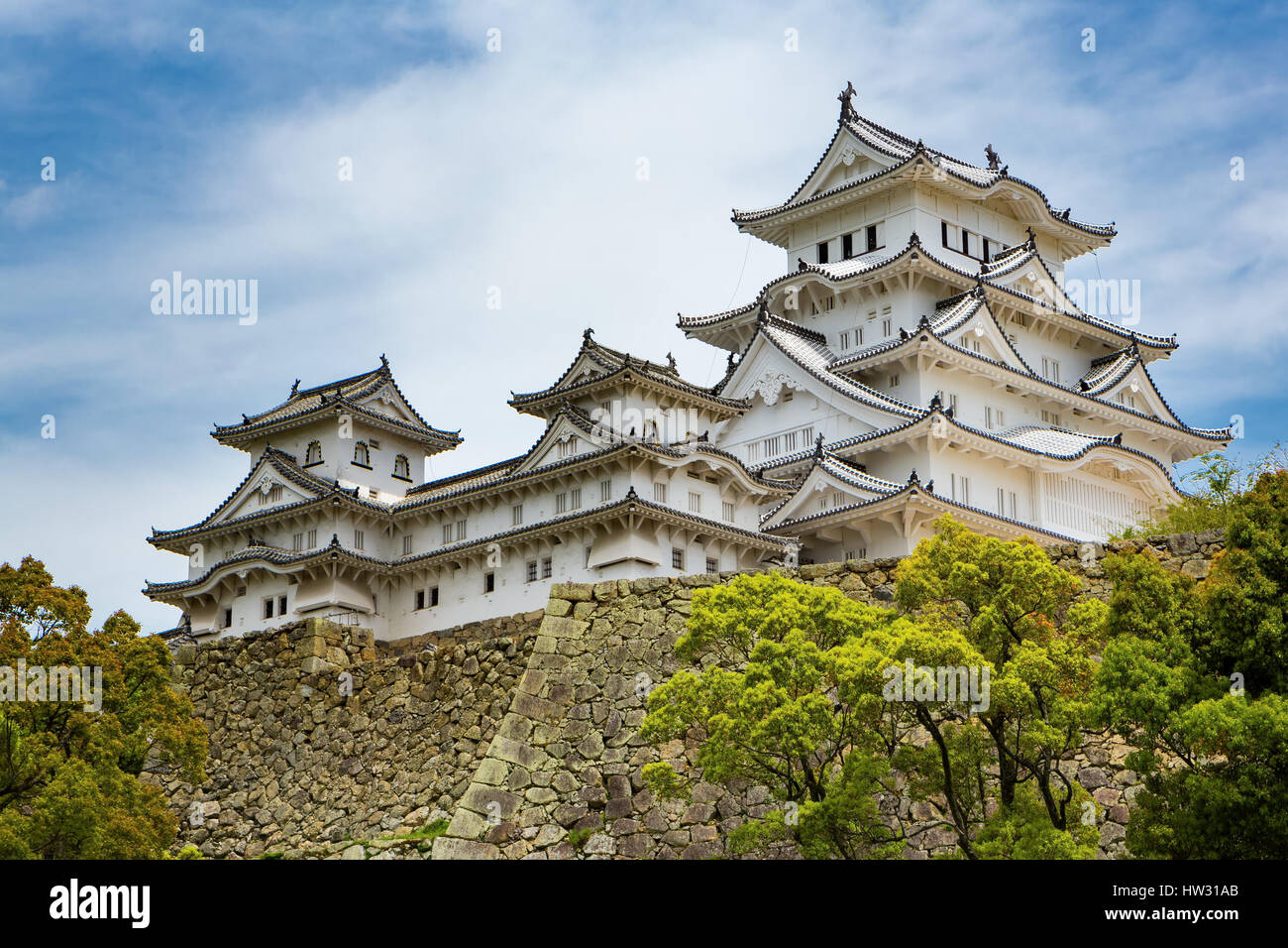 Himeji castle, Japan Stock Photo