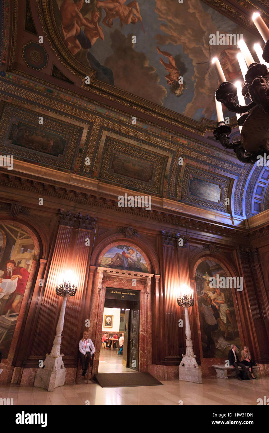 USA, New York, New York City, Manhattan, National Public Library