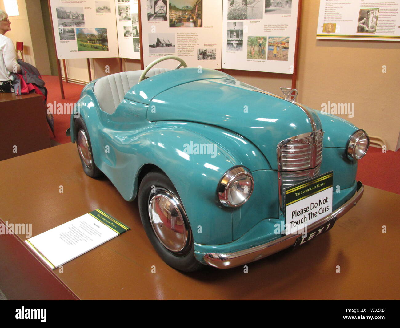 Sandringham House Norfolk. Royal cars owned and used by members of the