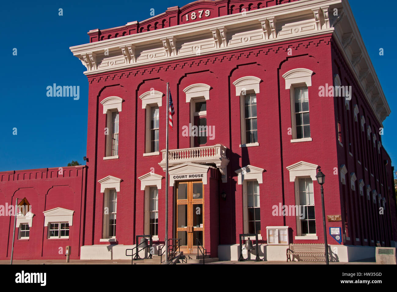 Courthouse, Eureka, Nevada Stock Photo Alamy