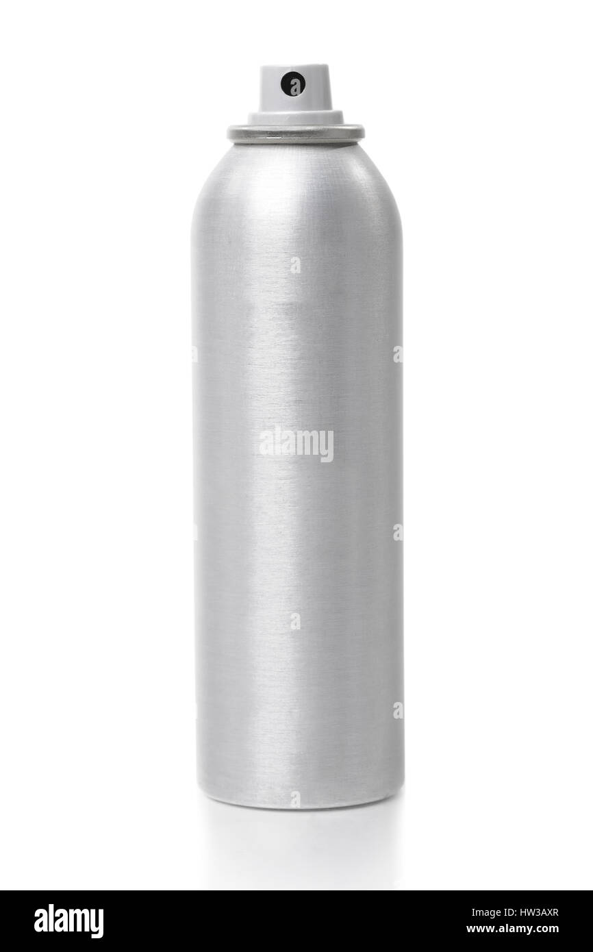 Spray can isolated on white background Stock Photo - Alamy