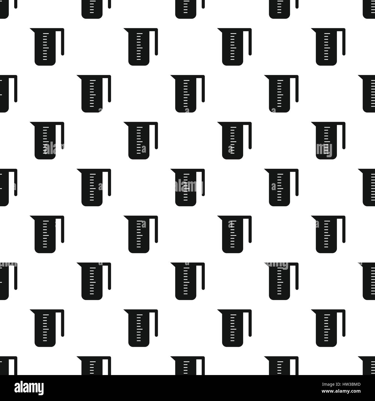 Measuring cup pattern, simple style Stock Vector Image & Art - Alamy