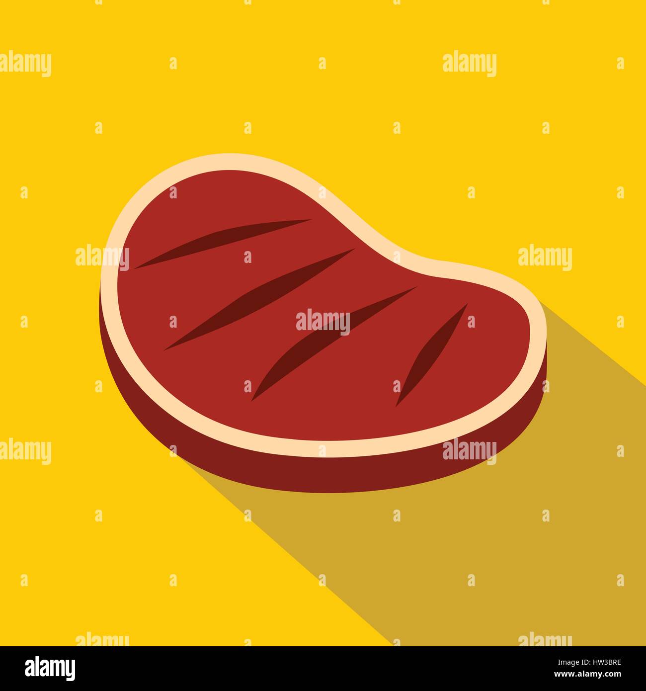 Argentinian beef steak Stock Vector Images - Alamy