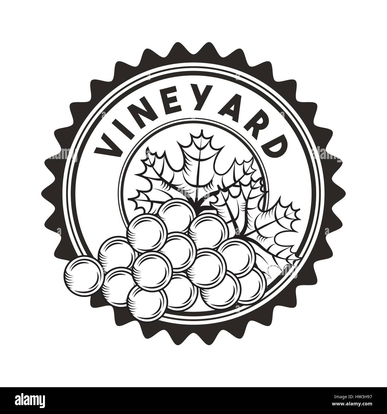 bunch of grapes icon Stock Vector Image & Art - Alamy