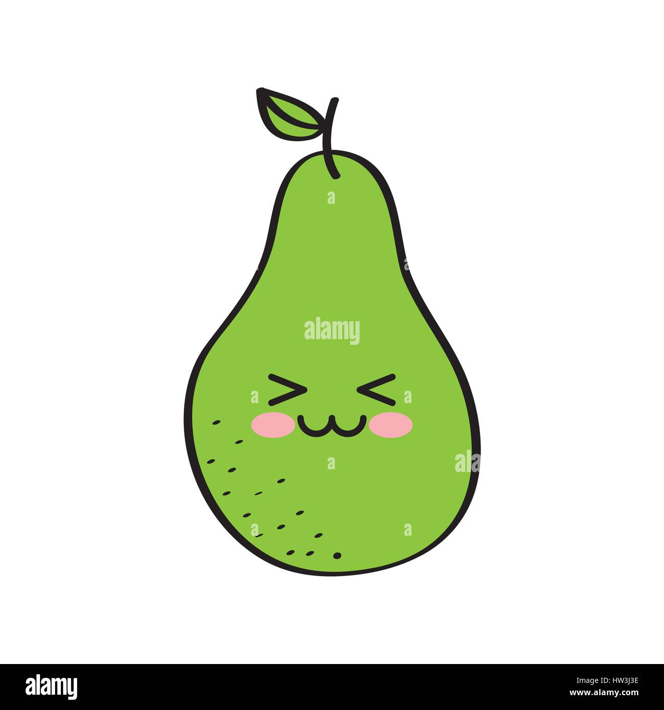 kawaii fruits design Stock Vector Image & Art Alamy