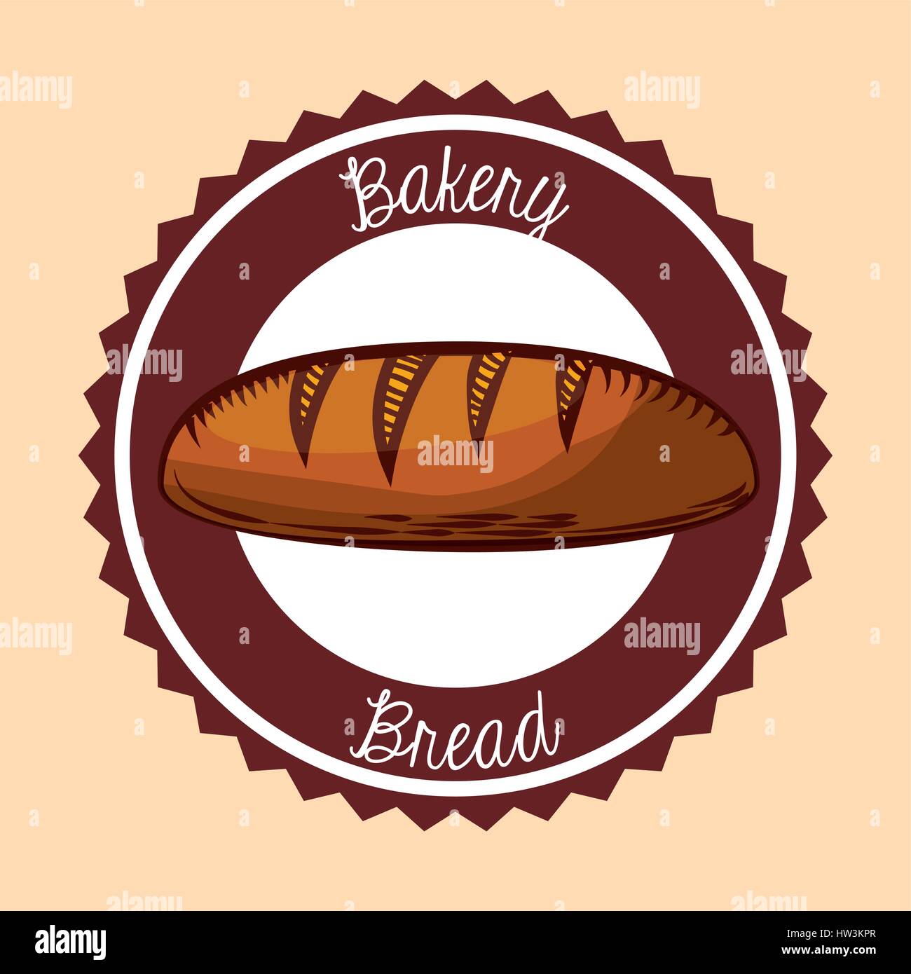 Bakery Products Design Stock Vector Art Illustration Vector