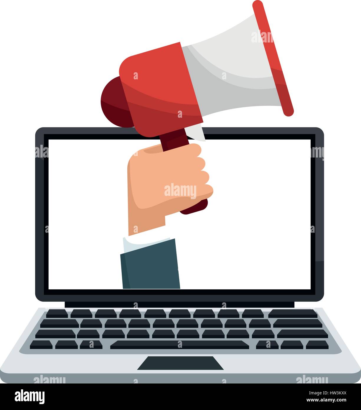 megaphone device icon Stock Vector Image & Art - Alamy