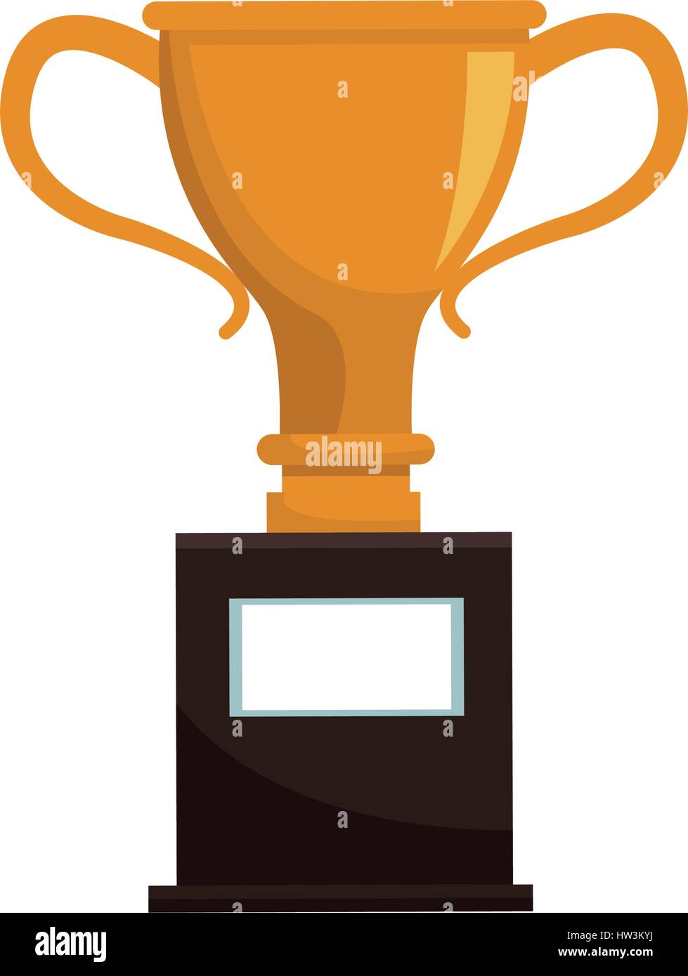golden trophy icon Stock Vector Image & Art - Alamy
