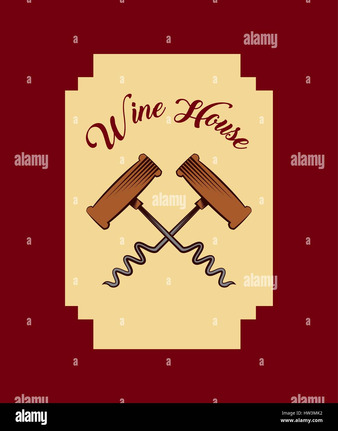 corkscrew tool icon Stock Vector Image & Art - Alamy