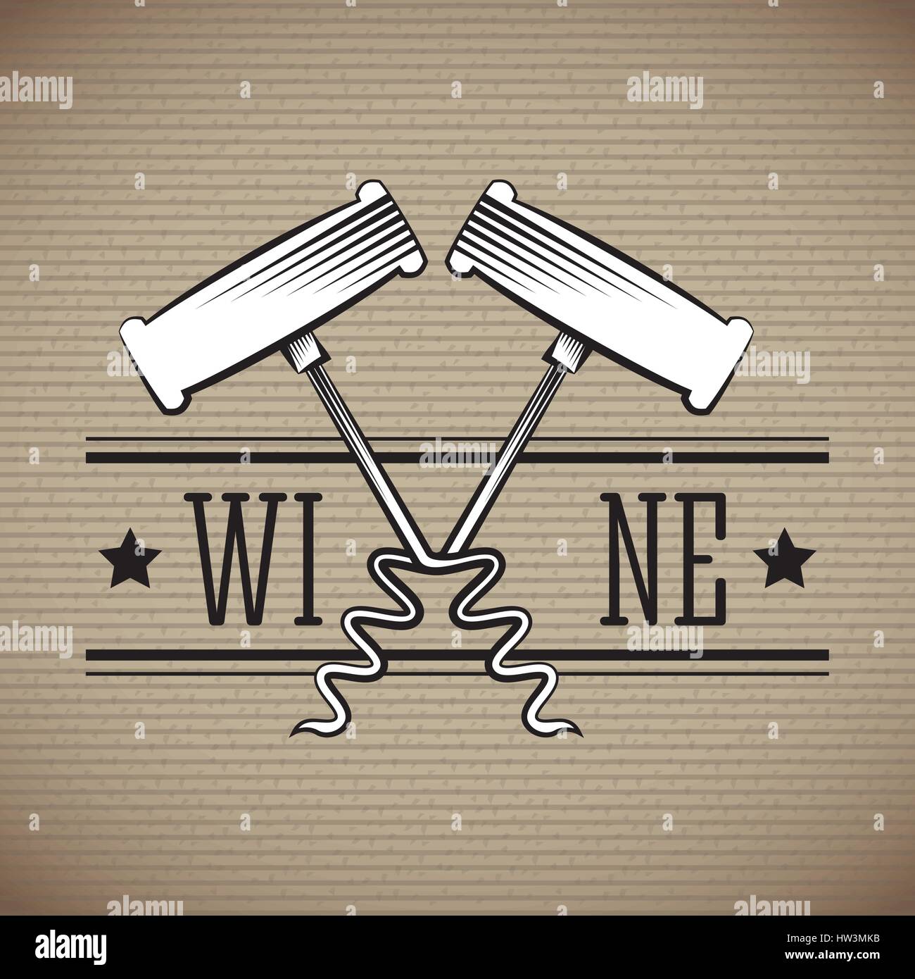 corkscrew tool icon Stock Vector Image & Art - Alamy