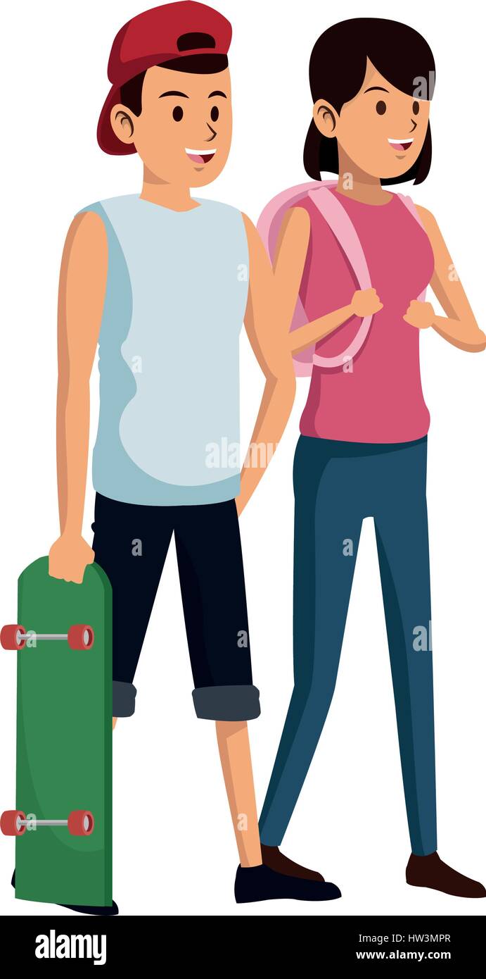 young couple icon Stock Vector Image & Art - Alamy