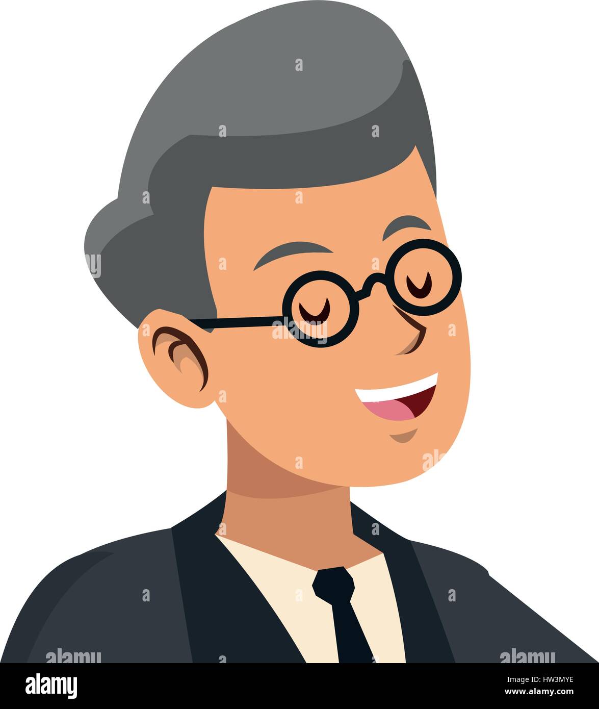 businessman cartoon icon Stock Vector Image & Art - Alamy