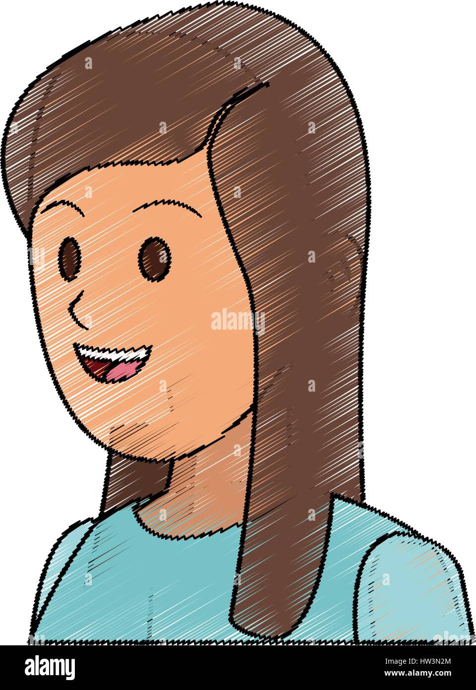 woman cartoon icon Stock Vector Image & Art - Alamy