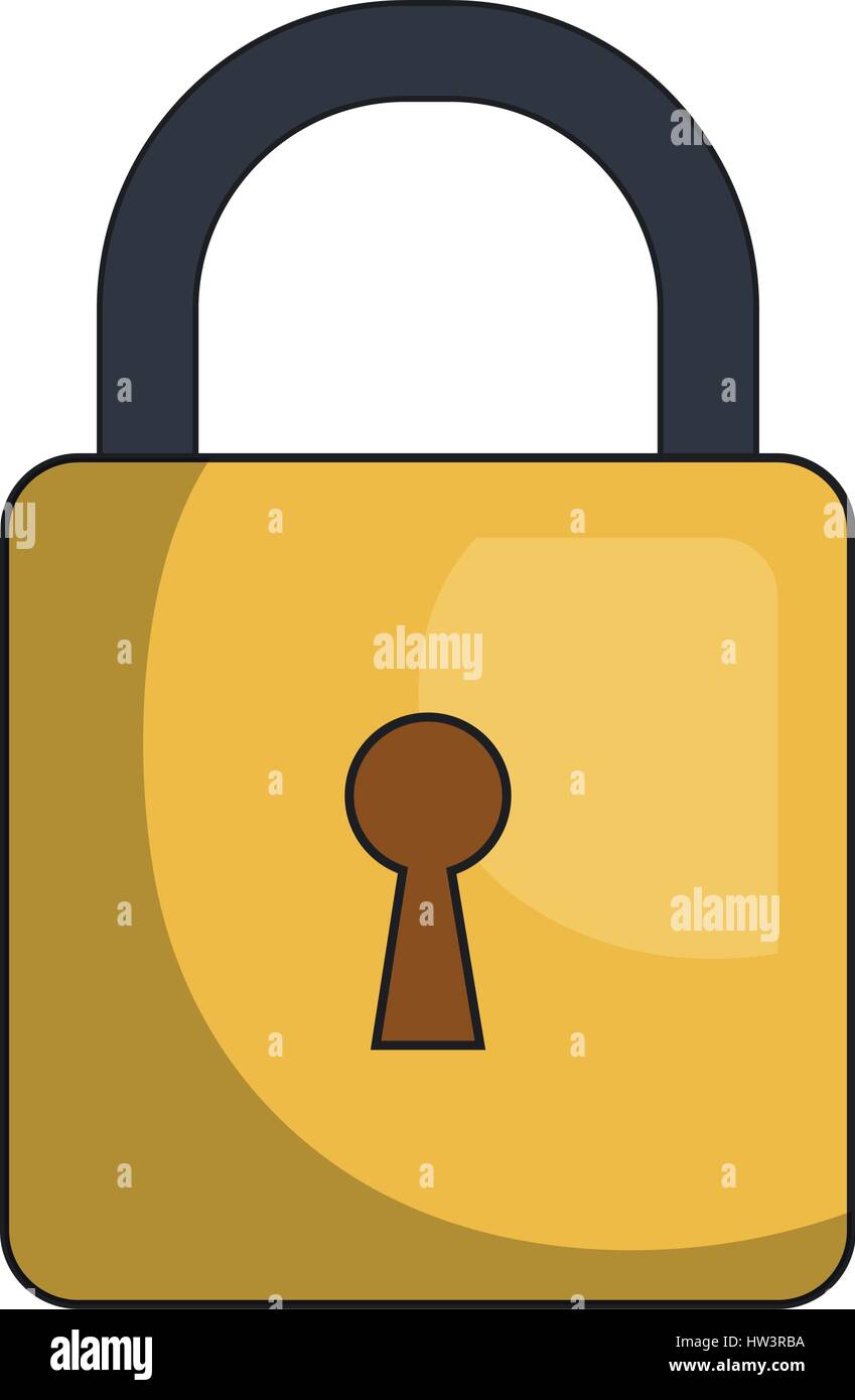 security padlock icon Stock Vector Image & Art - Alamy
