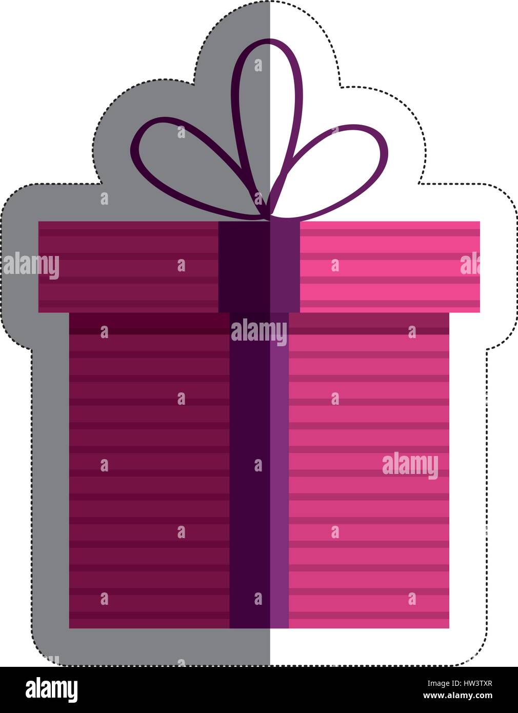gift box icon Stock Vector Image & Art - Alamy