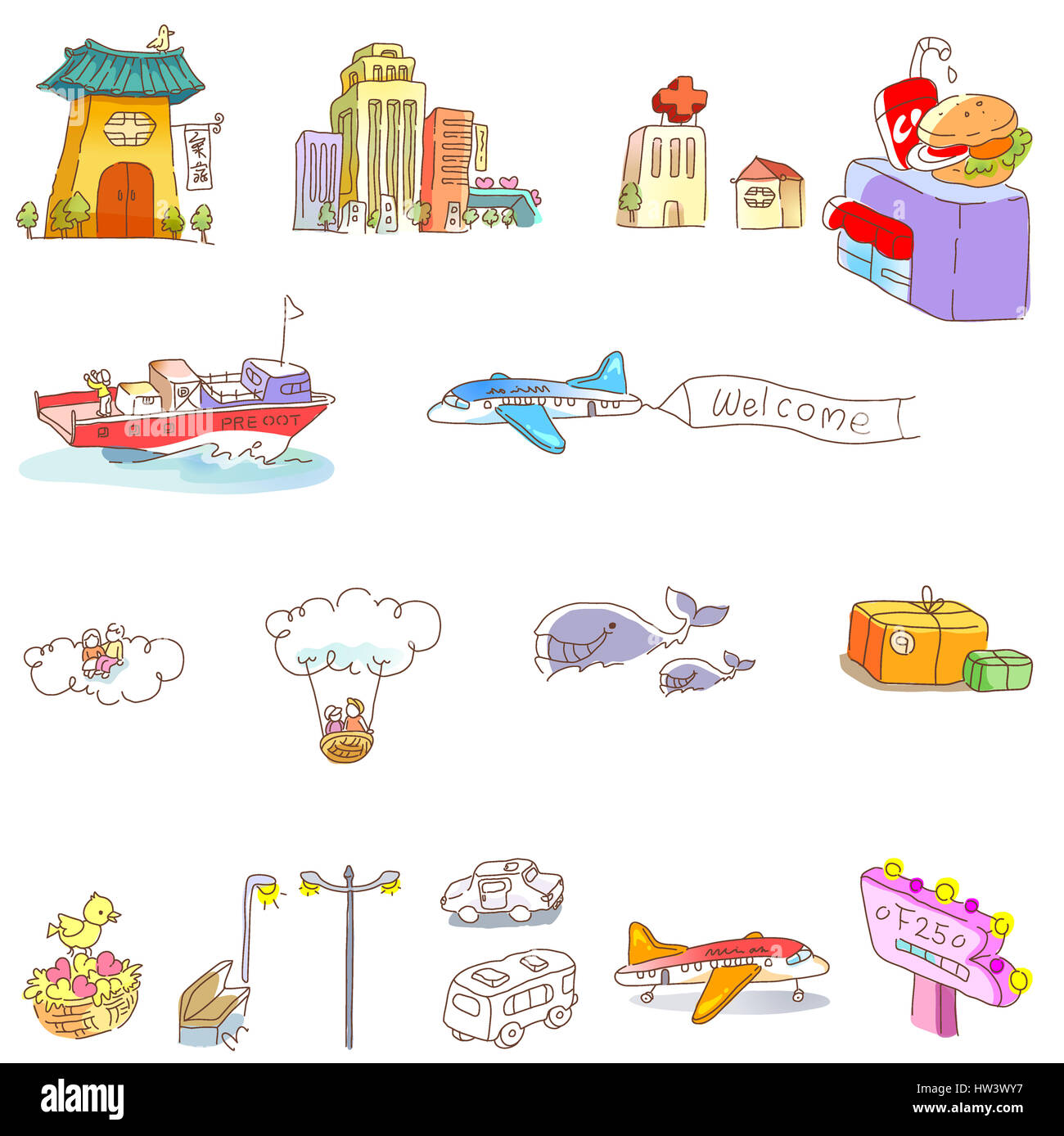 Airplane Air Vehicle Animal Stock Photo 135925195 Alamy