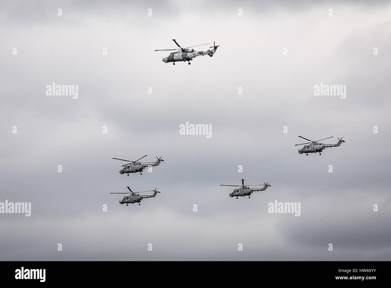 Royal navy mk8 lynx helicopter hi-res stock photography and images - Alamy