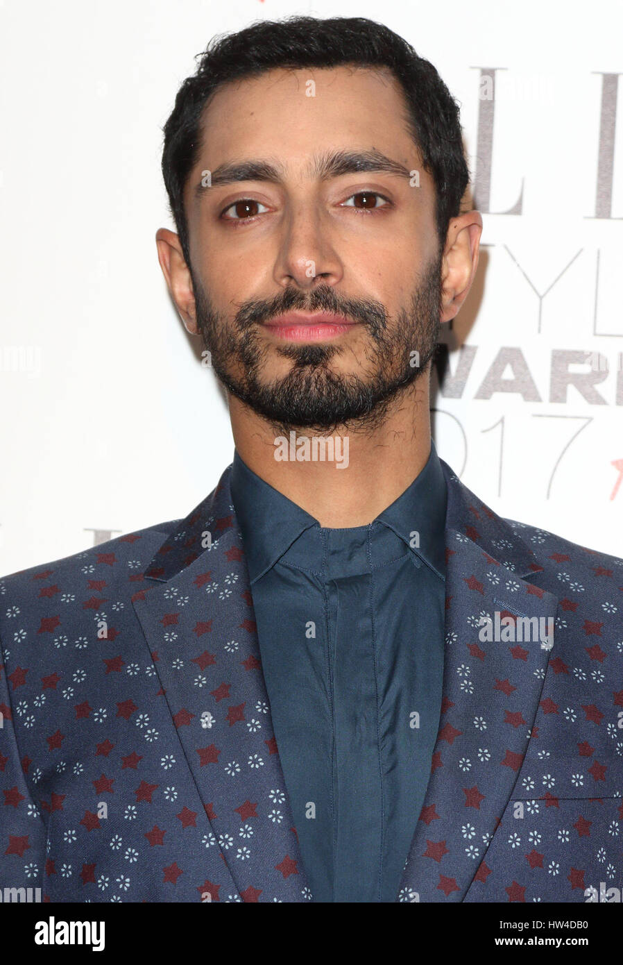 The ELLE Style Awards 2017 at 41 Conduit Street, London  Featuring: Riz Ahmed Where: London, United Kingdom When: 13 Feb 2017 Stock Photo