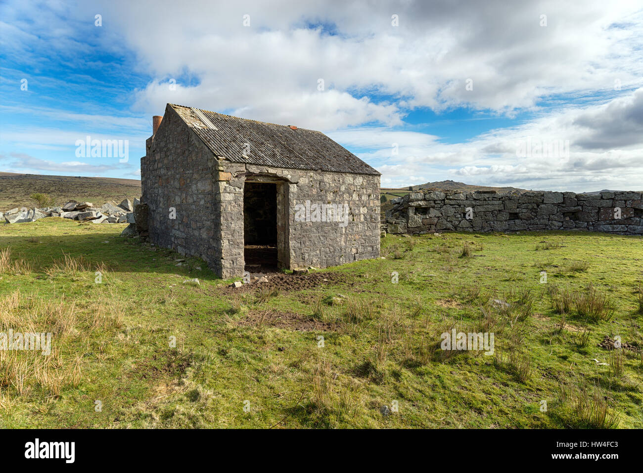 Derelict building on dartmoor hires stock photography and images Alamy