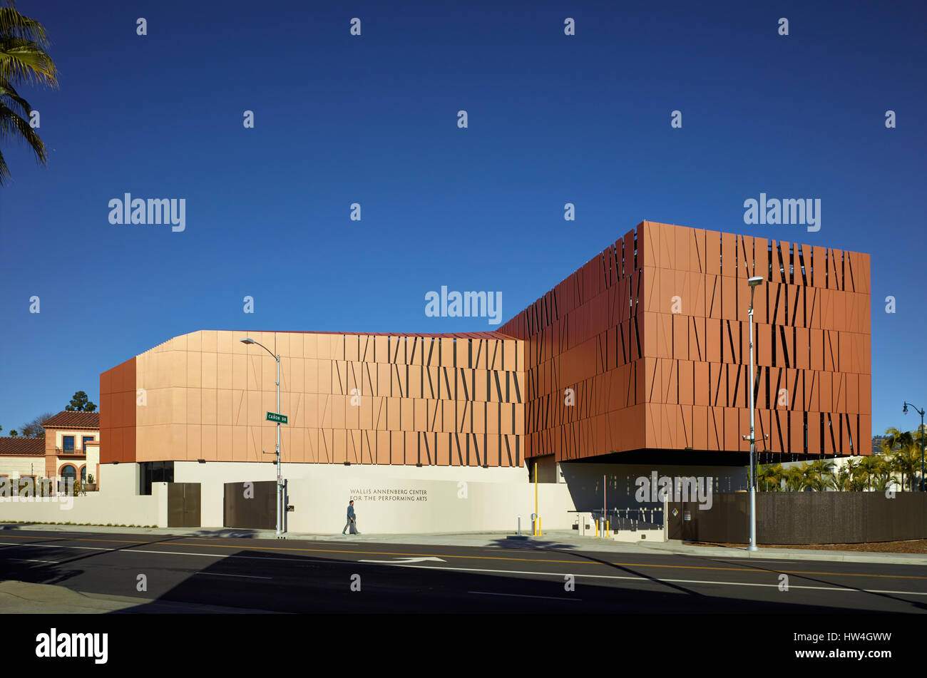 The Wallis Annenberg Center for the Performing Arts, Beverly Hills, California, USA. Stock Photo