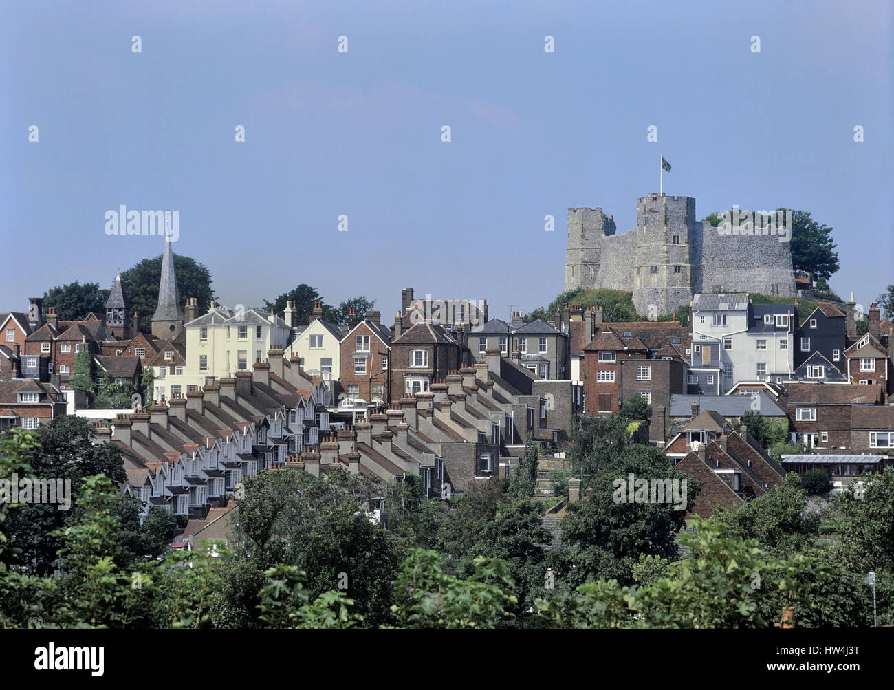 Lewes Castle. Lewes. East Sussex. England. UK Stock Photo Alamy