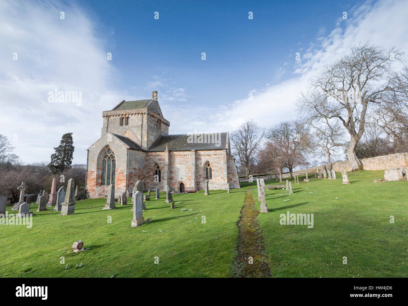 Crichton Collegiate Church, situated near to Pathhead, Midlothian