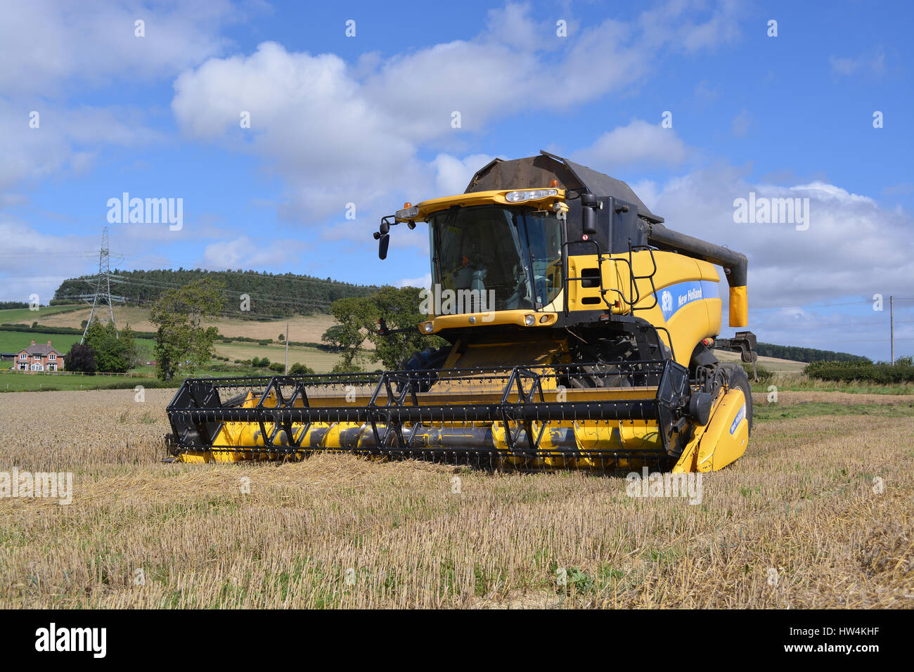 New Holland CX 880 Combine Stock Photo Alamy