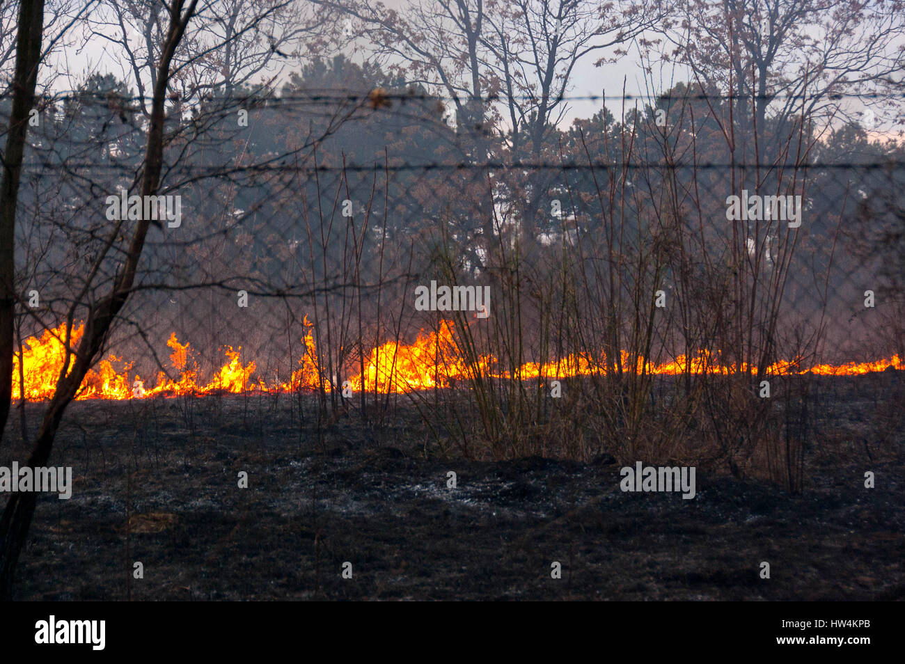 Burnt barracks hi-res stock photography and images - Alamy