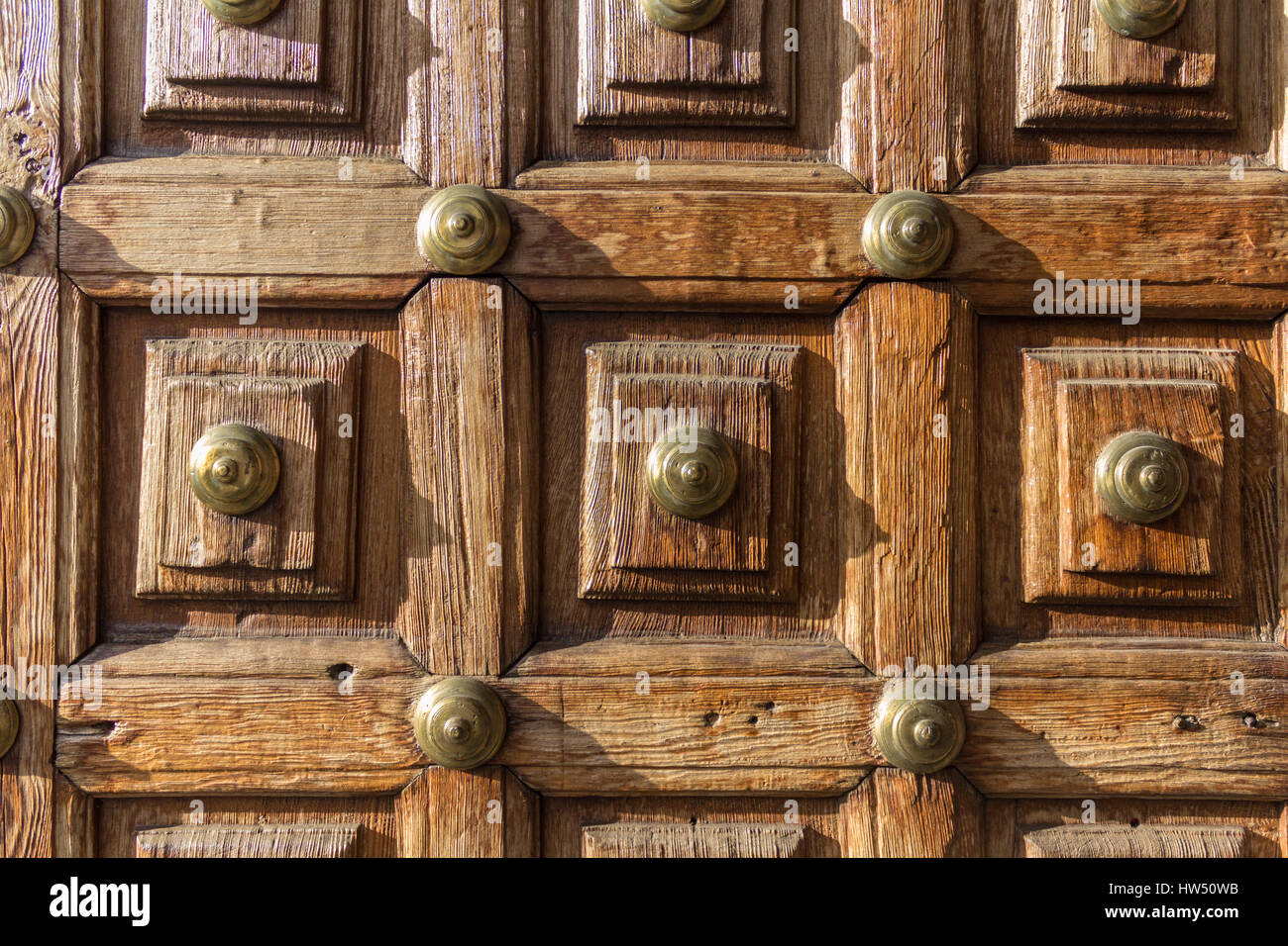 old door / antique wooden door background Stock Photo - Alamy