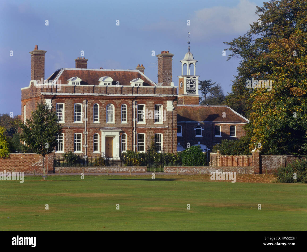 Matfield House,  a grade I listed Georgian house in the village of Matfield, Kent, England. UK Stock Photo