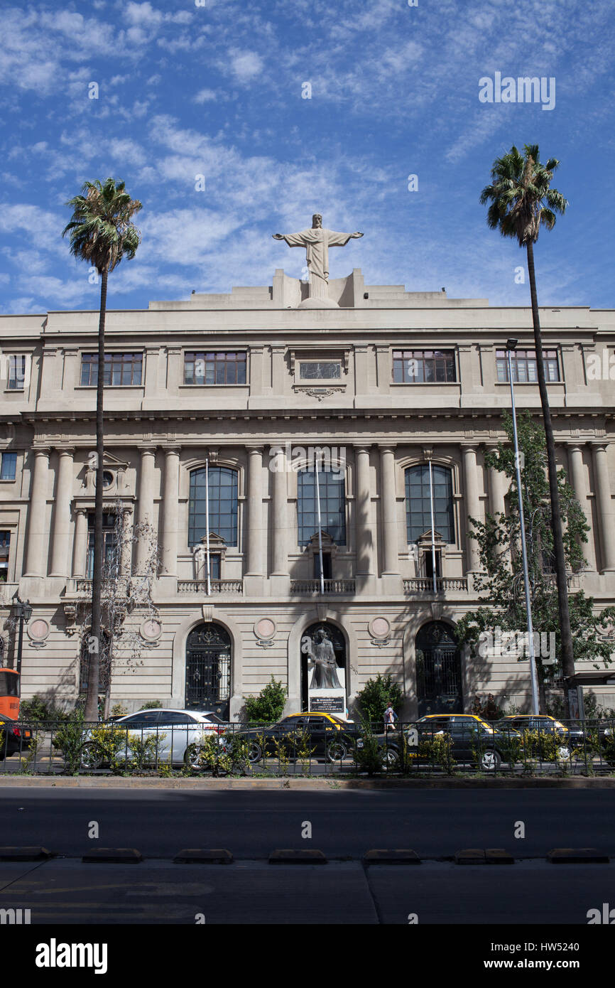 The Pontifical Catholic University of Chile also known as the Pontificia Universidad Católica de Chile is one of six catholic universities in the Chil Stock Photo