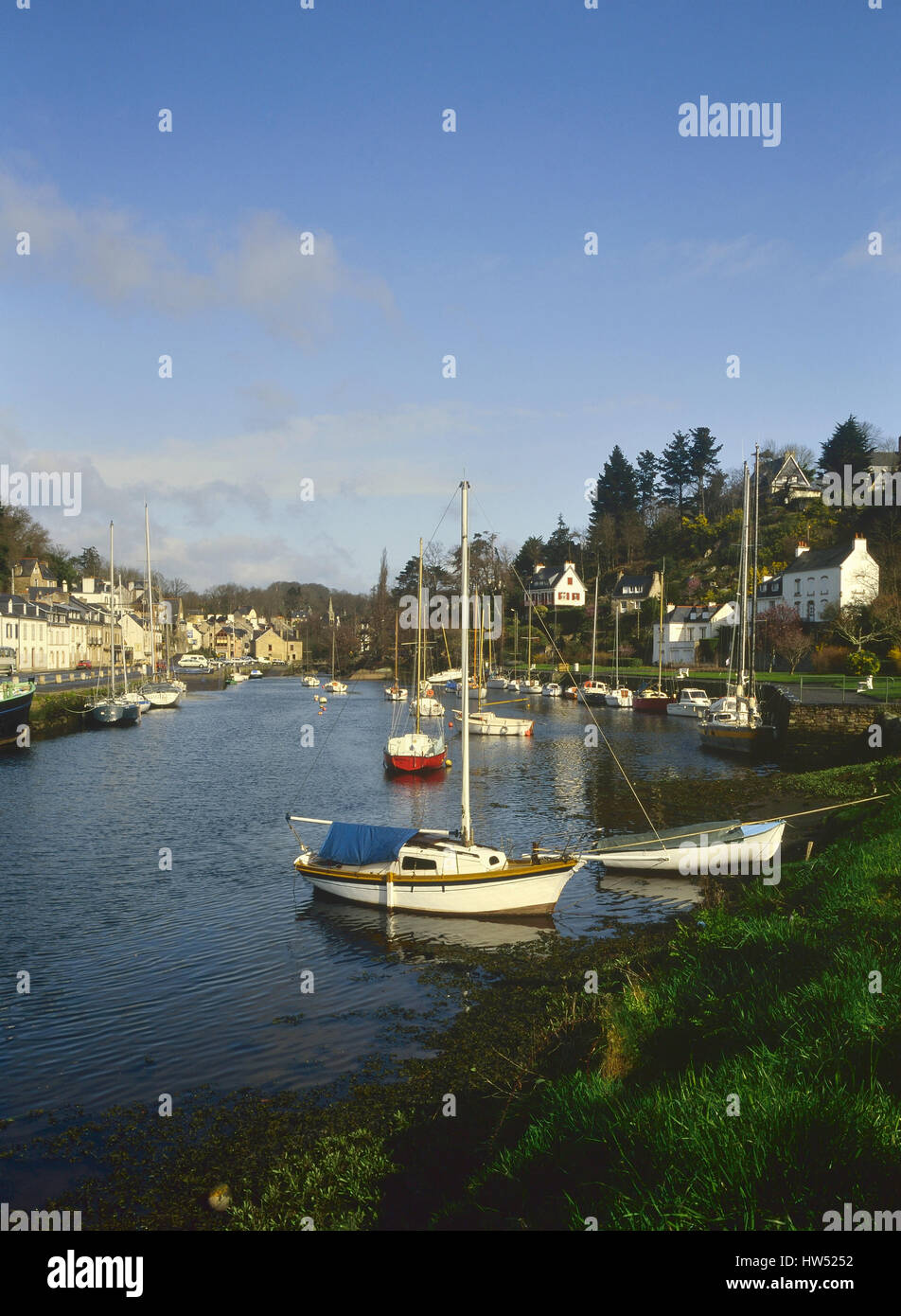 PontAven. Brittany. France Stock Photo Alamy