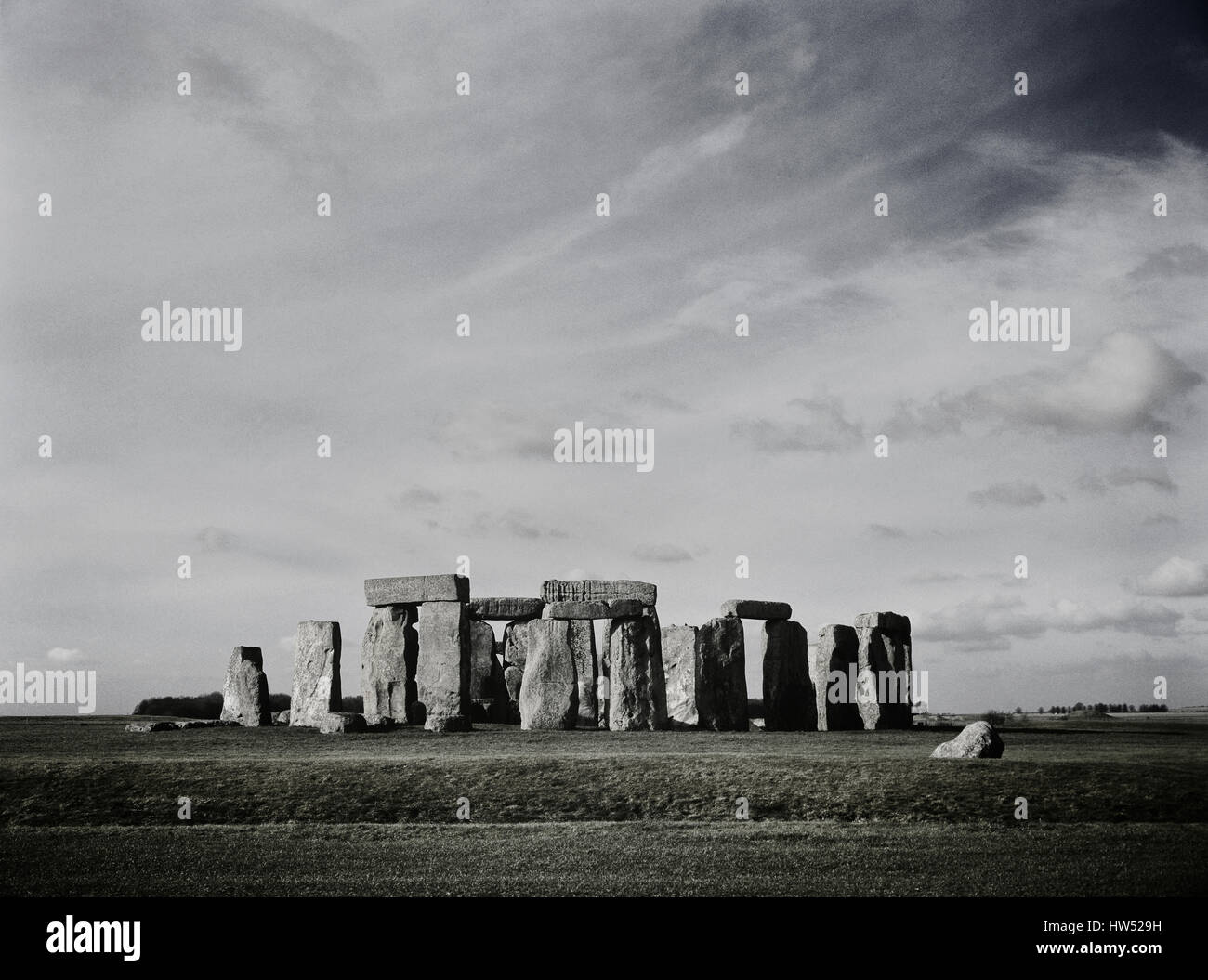 Stonehenge prehistoric monument. Wiltshire. England. UK Stock Photo