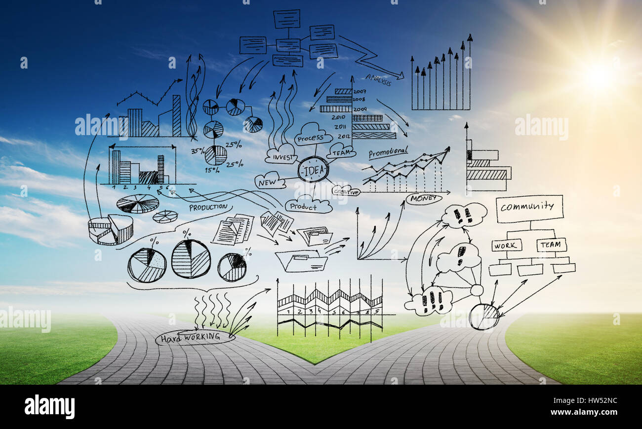 Choose your business strategy Stock Photo - Alamy